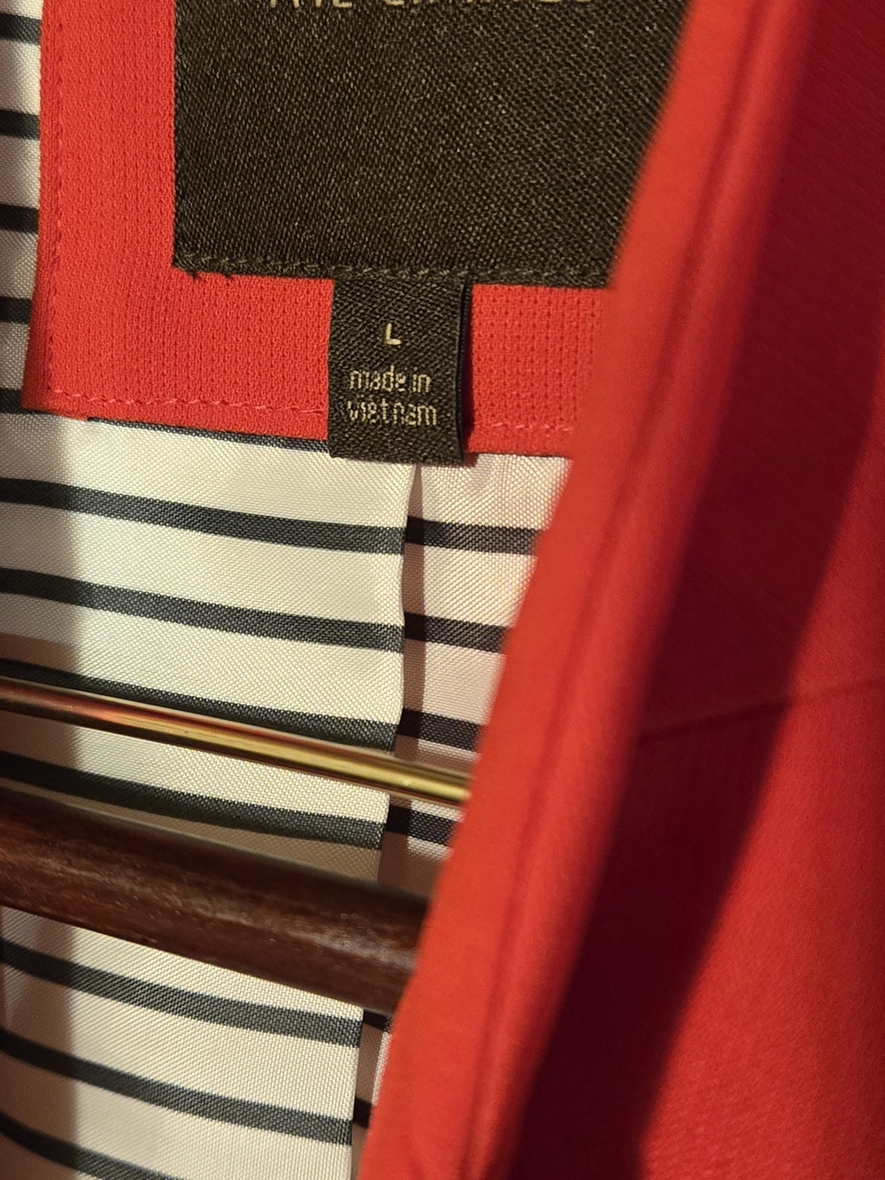 The Limited Red Single-Button Blazer - Picture 2 of 7